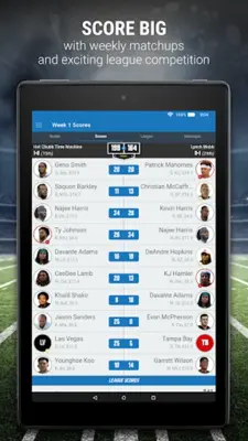 H2H Fantasy Football android App screenshot 9