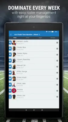 H2H Fantasy Football android App screenshot 12