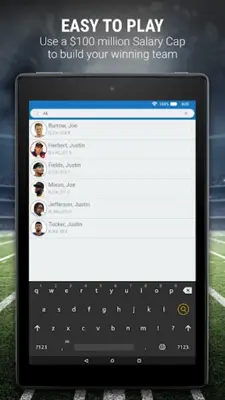 H2H Fantasy Football android App screenshot 13