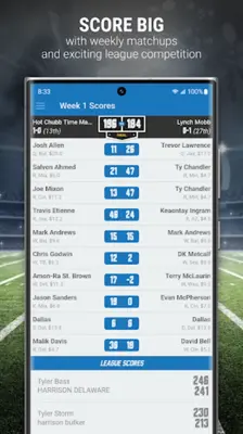 H2H Fantasy Football android App screenshot 17