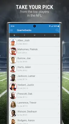 H2H Fantasy Football android App screenshot 19