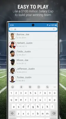 H2H Fantasy Football android App screenshot 21